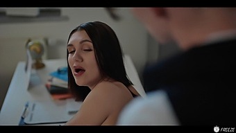 Small Tits Pornstar Gets Fucked And Creampied By Student In Time Freeze Video