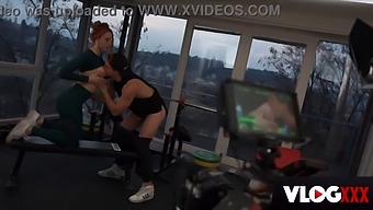 Hot Redhead Goes Deep In Bts Video