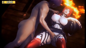 Explore The World Of Big Natural Tits In This Hentai 3d Video