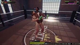 Ethan And Dela In A 3d Naked Fight