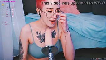Watch A Cute Tomboy Get Her Mouth Fucked By A Fuck Machine
