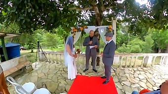 Natzinha Morena Marries Mr. Matusalem For His Big Penis