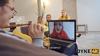 Lesbian Video In High Definition Featuring Amazing Grandson