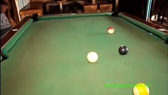 Rare Sexual Competition In Cameroon: Billiards For A Tight Ass And A Big Cock