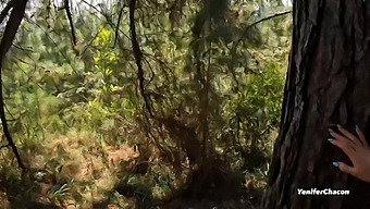Pov Video Of A Passionate Encounter In The Woods With A Tattooed Beauty