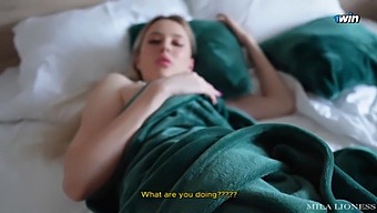 After Clubbing, Stepmother Asked Not To Disturb Her, But I Wanted Her To Taste My Cock