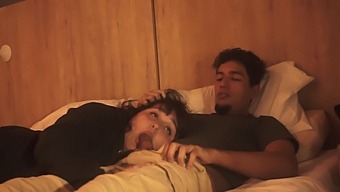 I Couldn'T Resist Touching Myself And Ended Up Having My Stepsister Give Me A Blowjob (With The Risk Of Getting Caught)