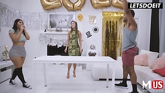 Busty Beauty Violet Myers Celebrates Her Birthday With A Hard Ride Of A Massive Bbc