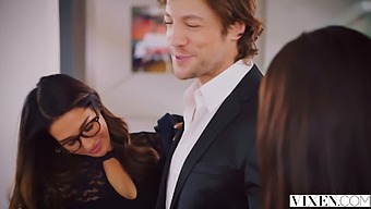Eva Lovia'S Most Intense Scene Yet: A Bone-Licking, Pantyhose Frenzy