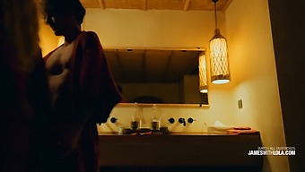 Real Love Story Of A Couple On The Road In A Hotel Room
