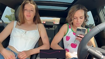 Nadia Foxx And Serenity Cox’s Wild Public Adventure With Lush Vibrators
