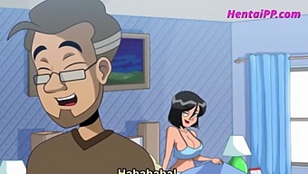 Beautiful Milf Helps Her Stepson To Orgasm In This Cartoon.